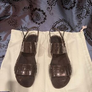 Virgil Abloh Off White Jelly Sandals